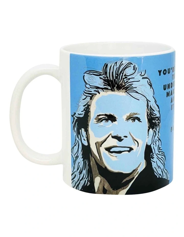 John Ceramic Mug Blue image 1