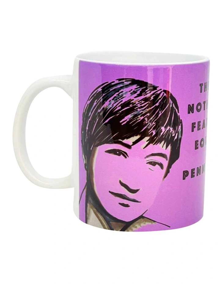 Penny Ceramic Mug Purple image 1