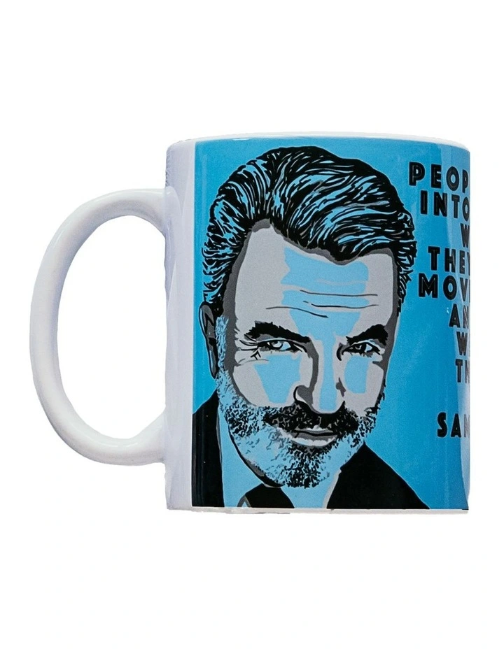 Sam Ceramic Mug Blue image 1