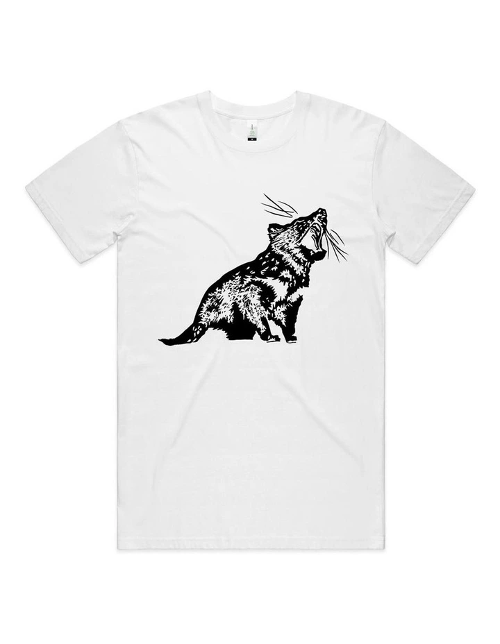 Tasmanian Devil T-Shirt in White image 1