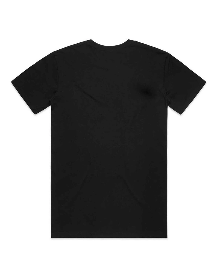 Tasmanian Devil Pocket Print T-Shirt in Black image 2