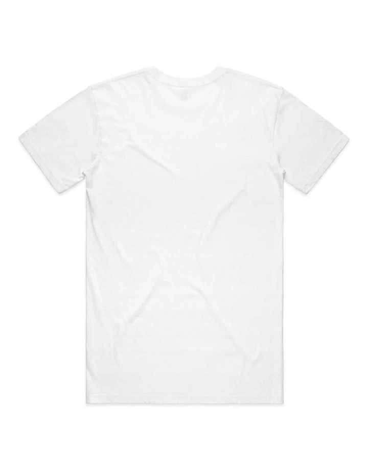 Platypus Pocket Print T-Shirt in White image 2