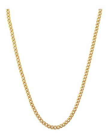 Saar Josh 55cm X 5mm Gold Cuban Link 