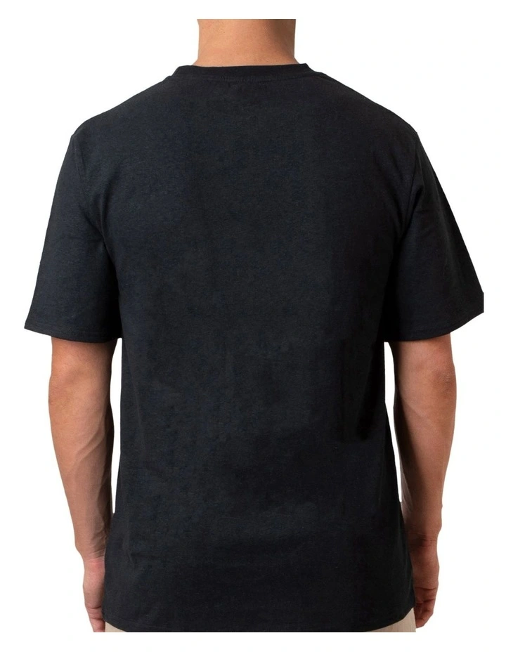 Hemp T-Shirt in Black image 2