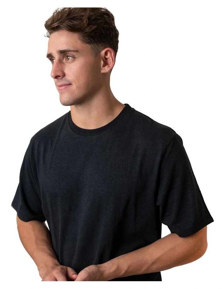 Hemp T-Shirt in Black image 3