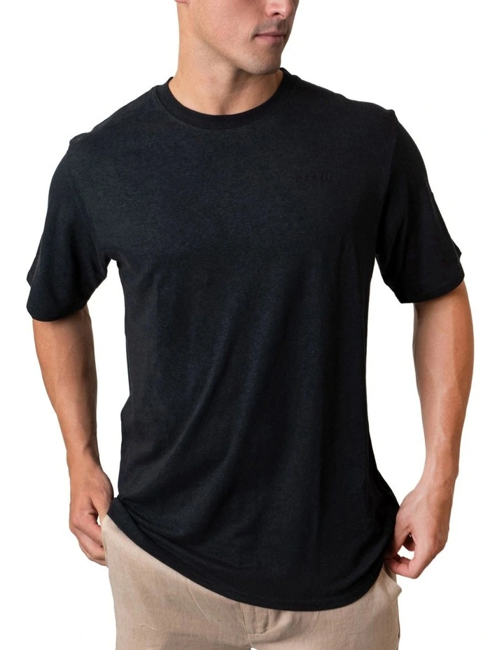 Hemp T-Shirt in Black image 5