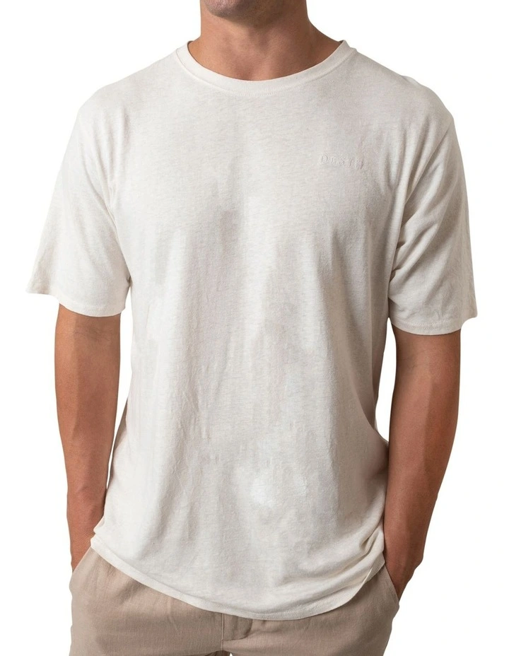 Hemp T-Shirt in Natural image 3