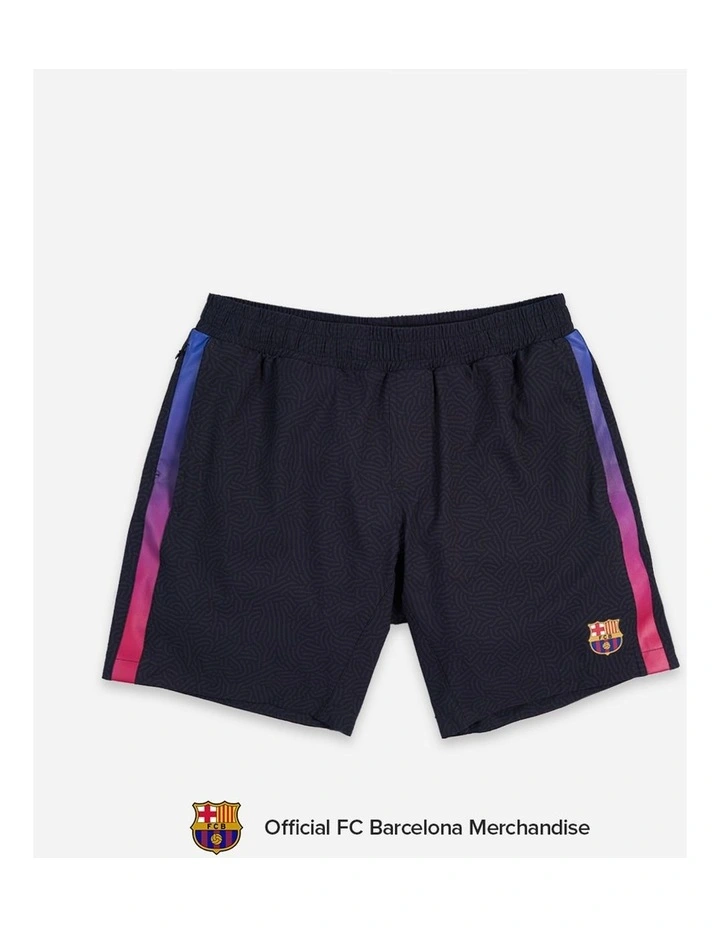 FC Barcelona Limited Edition Ultima Shorts in Steel Black image 3