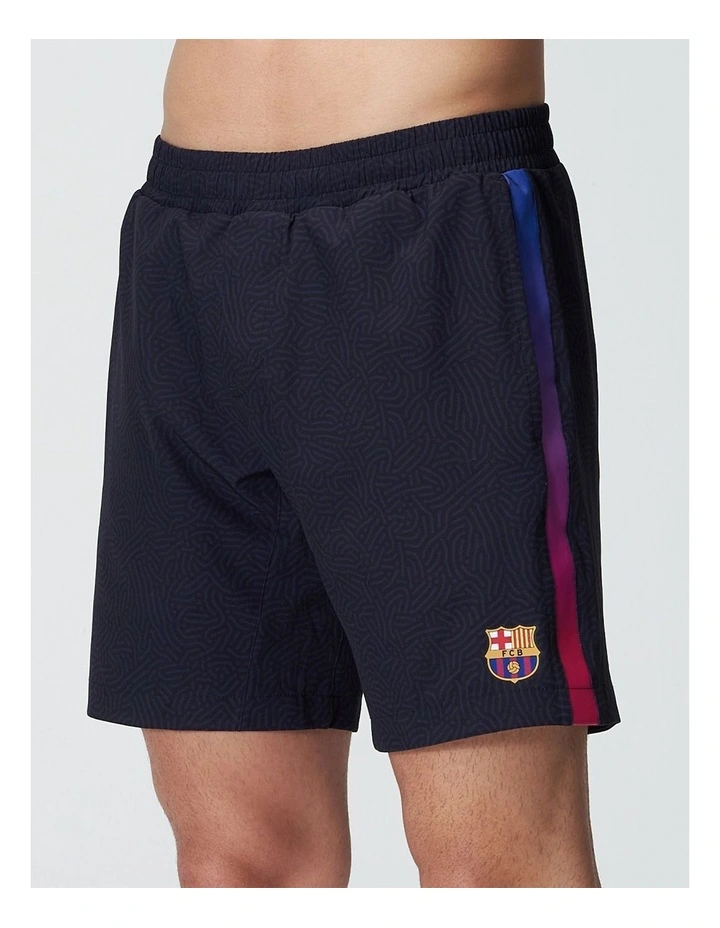 FC Barcelona Limited Edition Ultima Shorts in Steel Black image 4