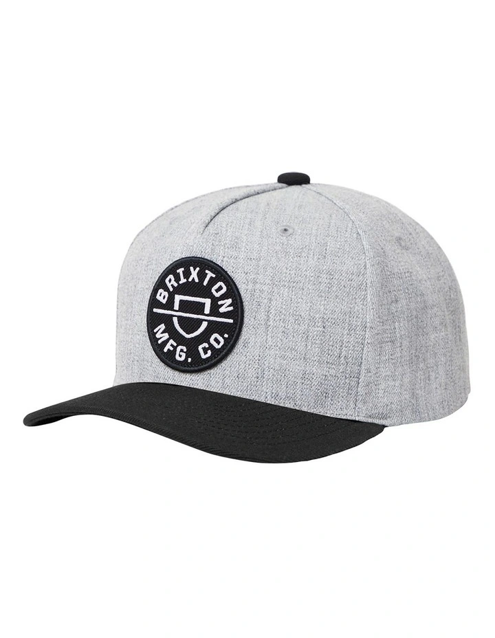 Crest MP Snapback in Grey image 1
