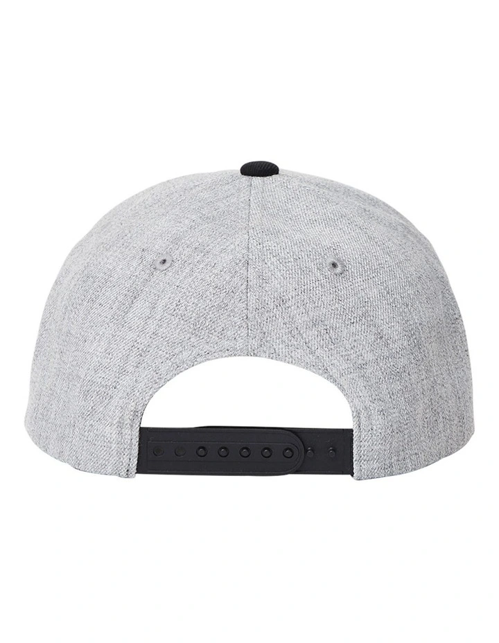 Crest MP Snapback in Grey image 2