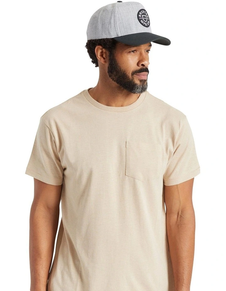 Crest MP Snapback in Grey image 3