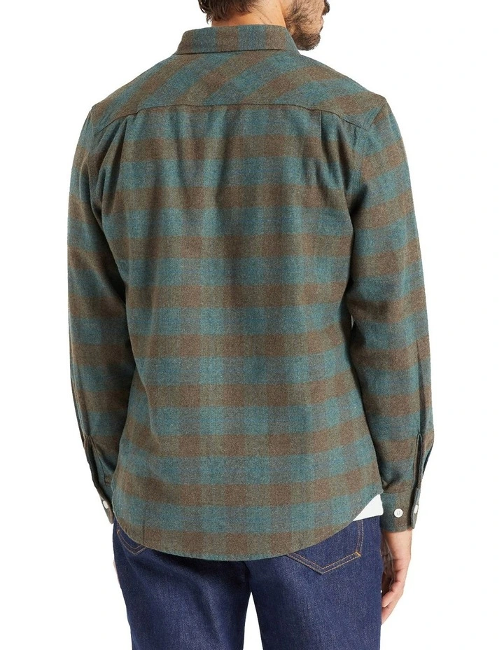 Bowery Flannel in Green image 2