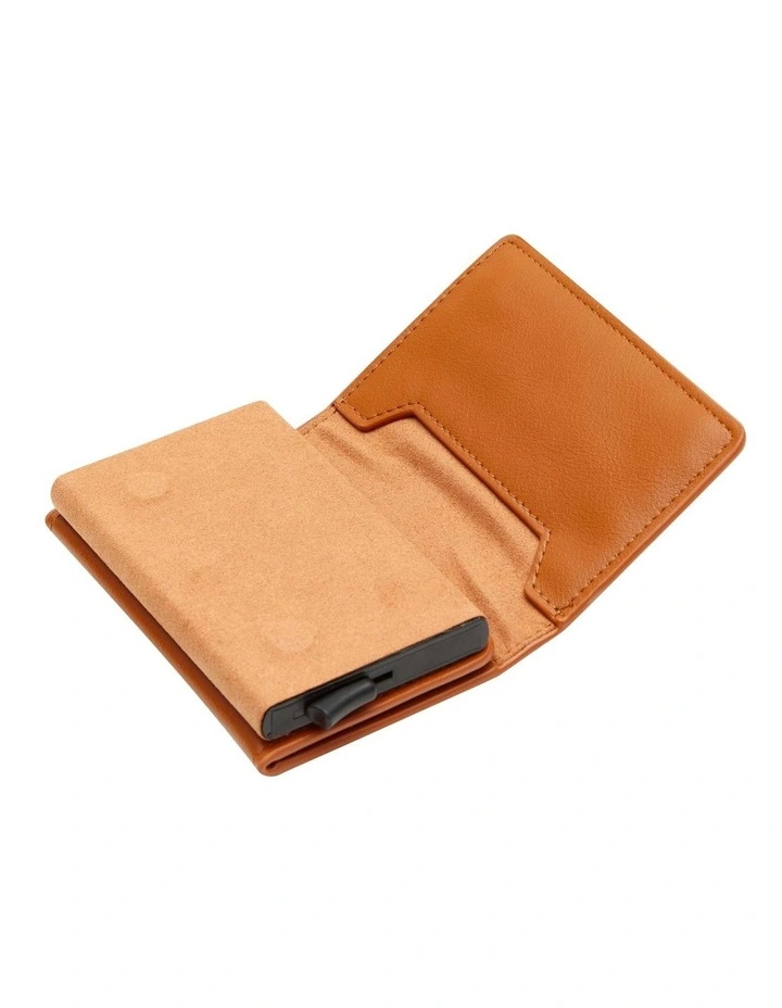 Leura 2.0 Minimalist Coin Pocket Wallet in Brown image 5