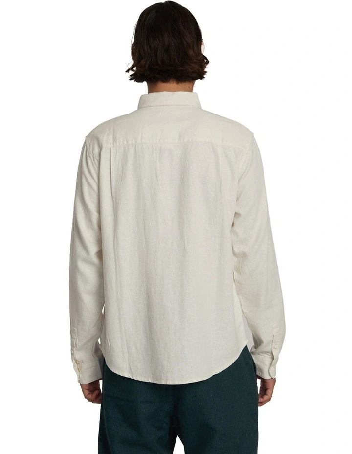 Spun Spirit Studio Long Sleeve Shirt in Natural image 2