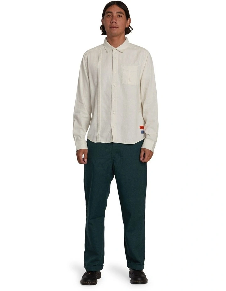 Spun Spirit Studio Long Sleeve Shirt in Natural image 5