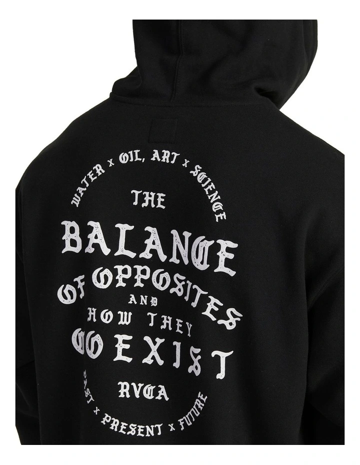 Coexist Hoodie in Black image 4