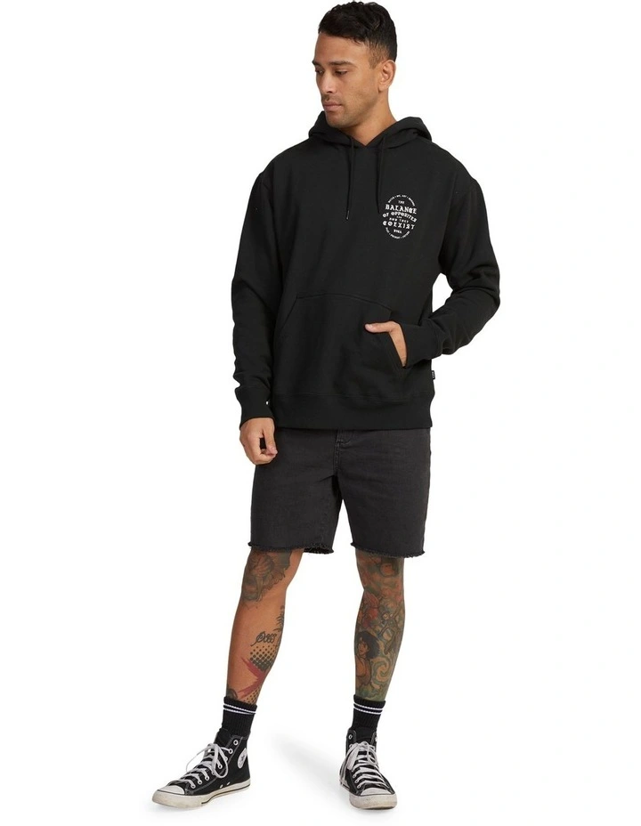 Coexist Hoodie in Black image 5