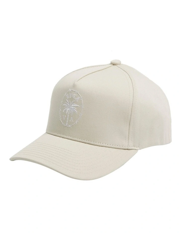 Wired Pinched Snapback Cap in Grey image 3