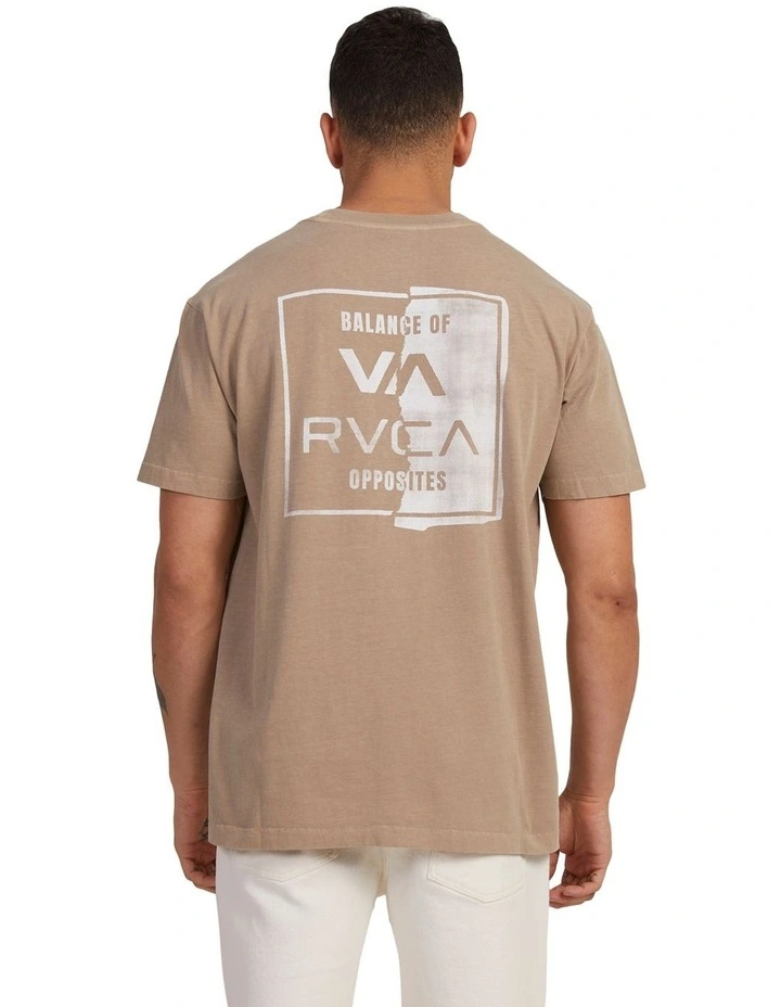 Torn T-shirt in Brown image 2