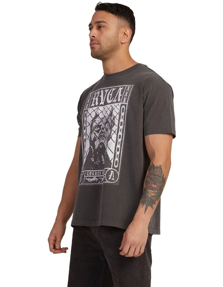 Locals Only T-shirt in Black image 3