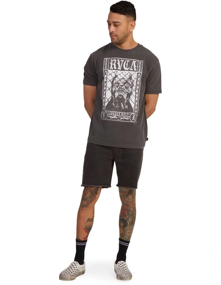 Locals Only T-shirt in Black image 5