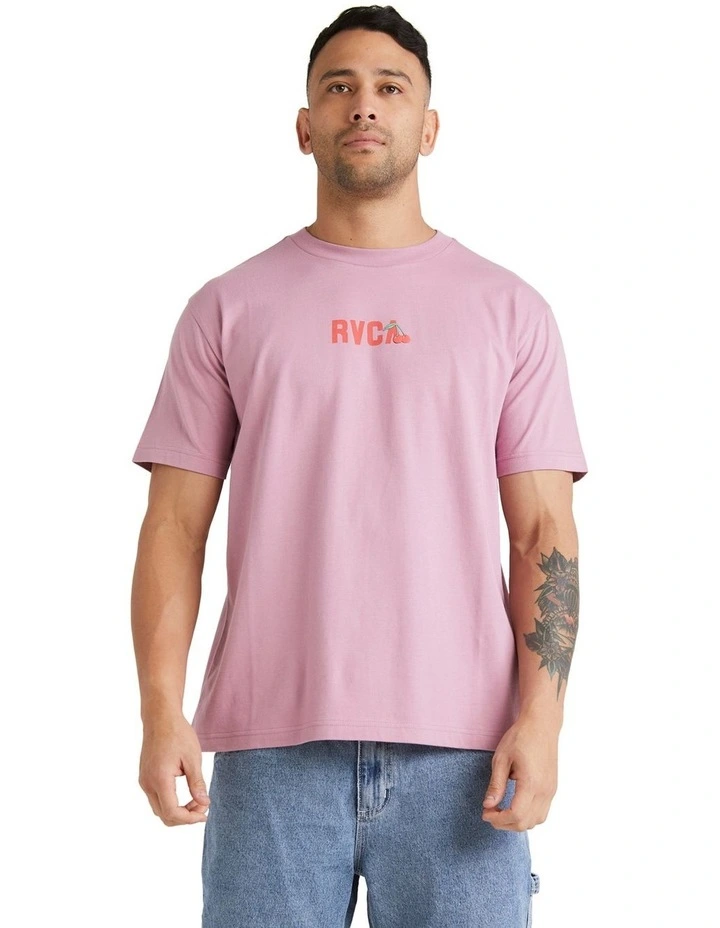 Luke Still Life T-shirt in Pale Mauve image 1