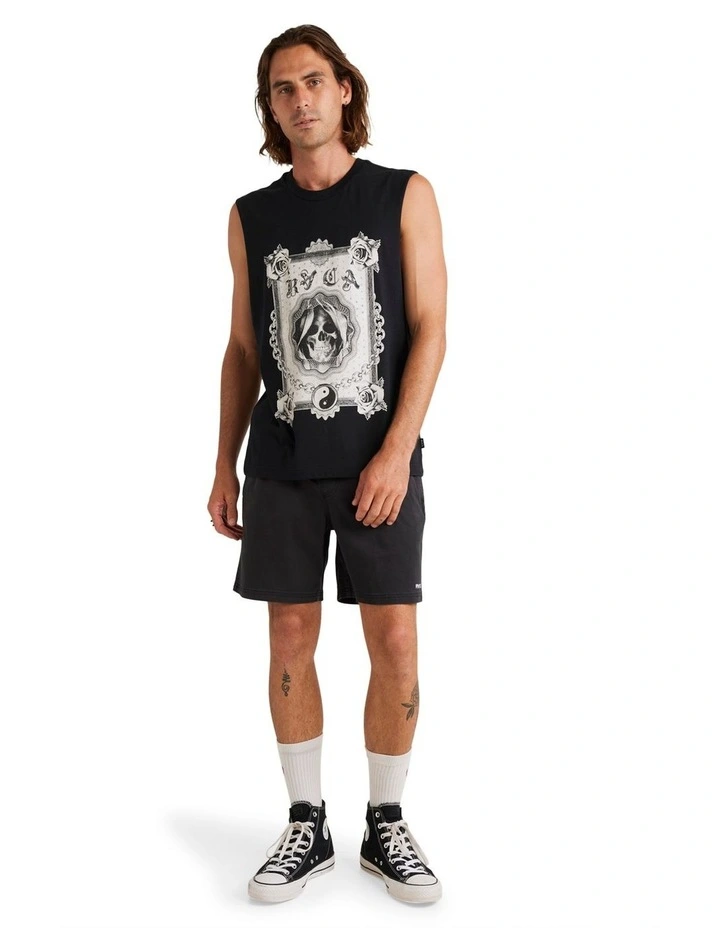 Dream Reaper Tank Top in Black image 5