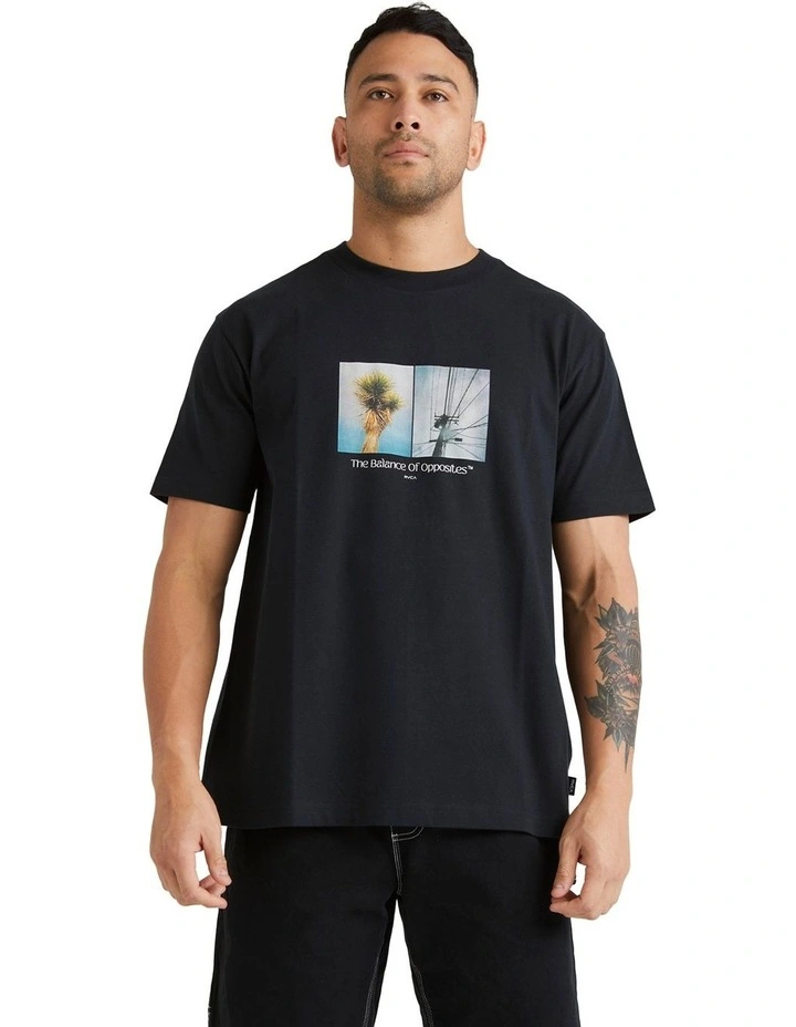 In Balance T-shirt in Black image 1