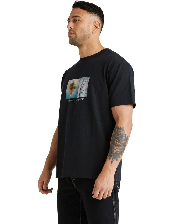 In Balance T-shirt in Black image 3