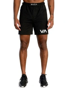 Grappler Short 17 in Black
