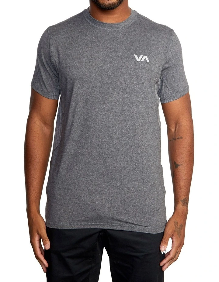 Sport Vent Short Sleeve T-Shirt Grey image 1