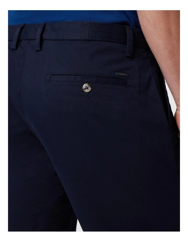 Plain Chino Shorts in French Navy image 6