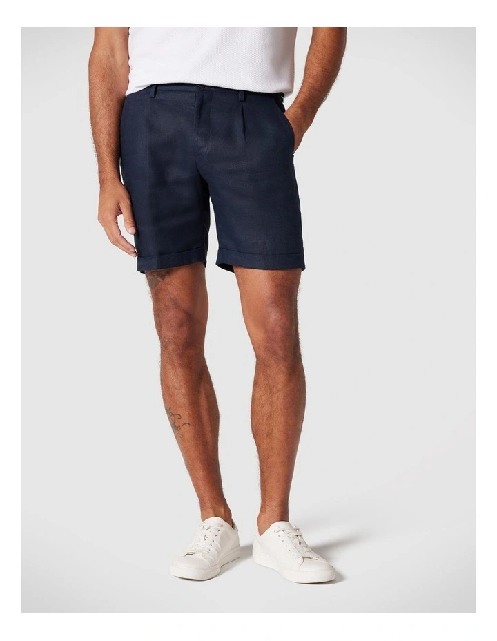 Tailored Shorts in Ink image 5