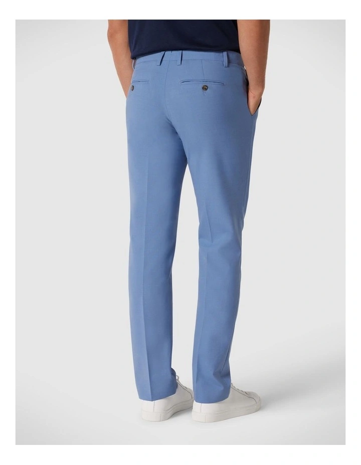 Wool Blend Tailored Pant in Slate Blue image 6