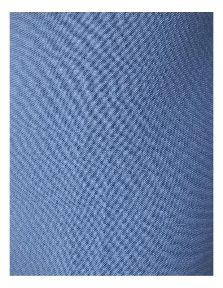 Wool Blend Tailored Pant in Slate Blue image 7