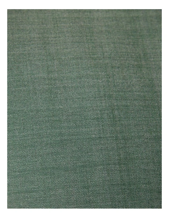 Wool Blend Tailored Vest in Light Forest image 6