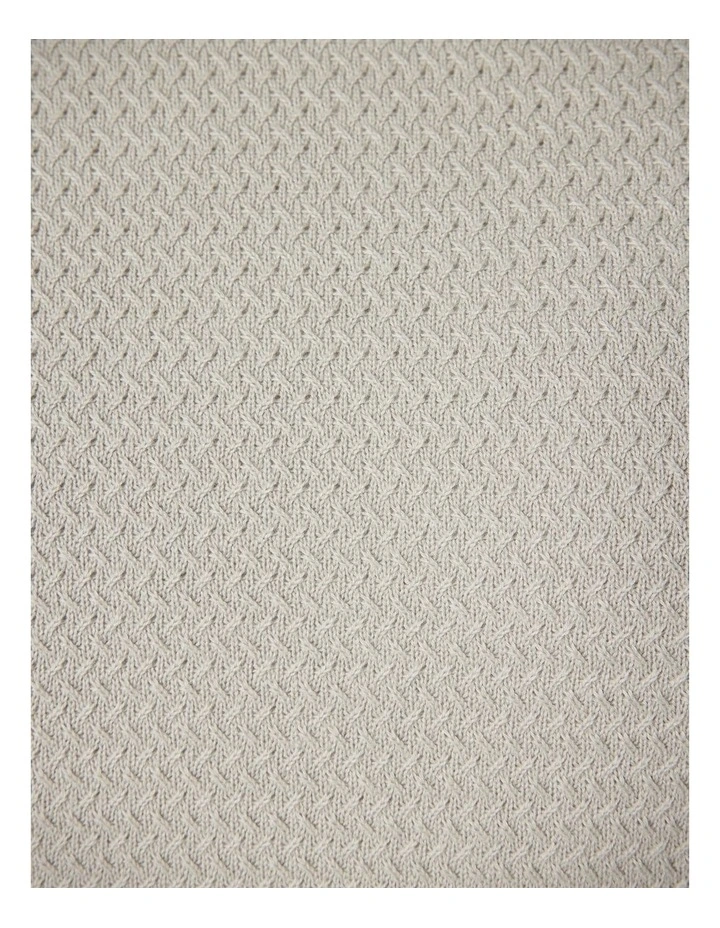 Classic Crew Neck Jumper in Light Sage image 6