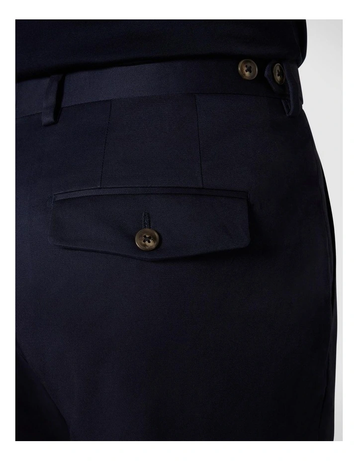 Slim Stretch Tailored Dress Pant in Navy image 4