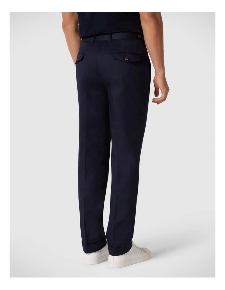 Slim Stretch Tailored Dress Pant in Navy image 6