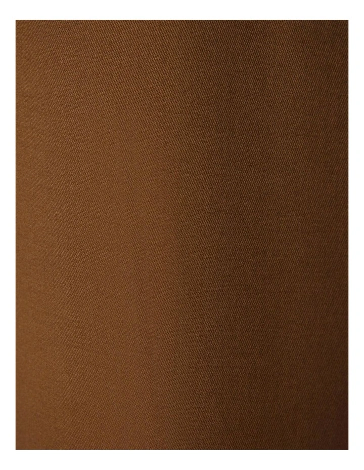 Slim Stretch Tailored Dress Pant in Tan image 7