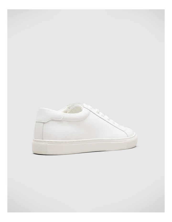Classic Leather Sneaker in White image 5