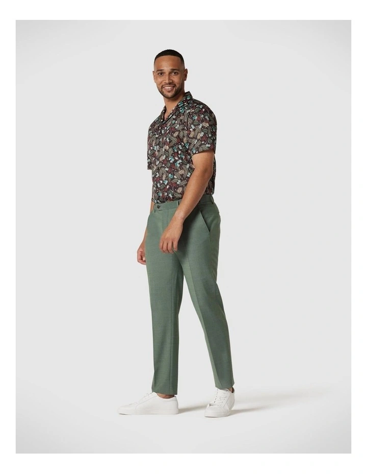 Regular Floral Print Short Sleeve Shirt in Multi image 3