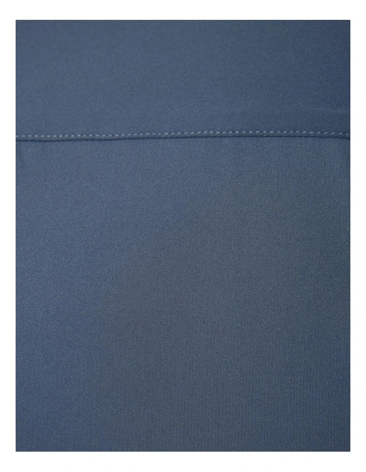 Slim Travel Shirt in Steel Blue image 7