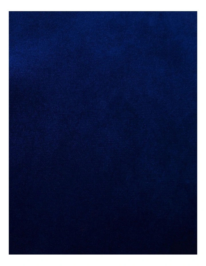 Slim Fit Velvet Tuxedo Jacket in Cobalt image 7