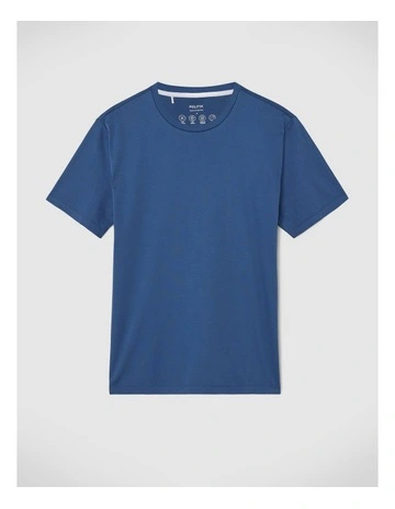 Slim Travel Tee in Blue