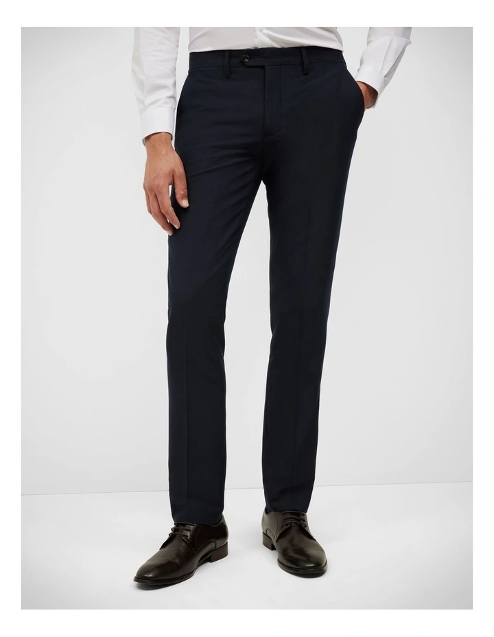 Elijah Tailored Pant in Navy image 4
