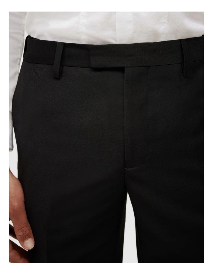 Riley Black Tie Chintz Tuxedo Pant in Black Chintz image 4