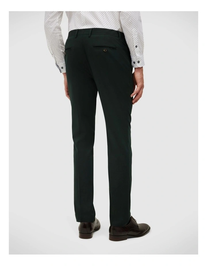 Textured Tailored Pant in Dark Khaki image 5