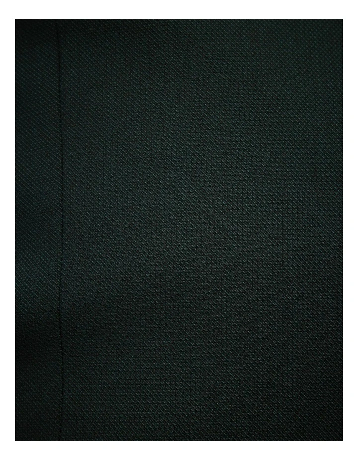 Textured Tailored Vest in Dark Khaki image 5